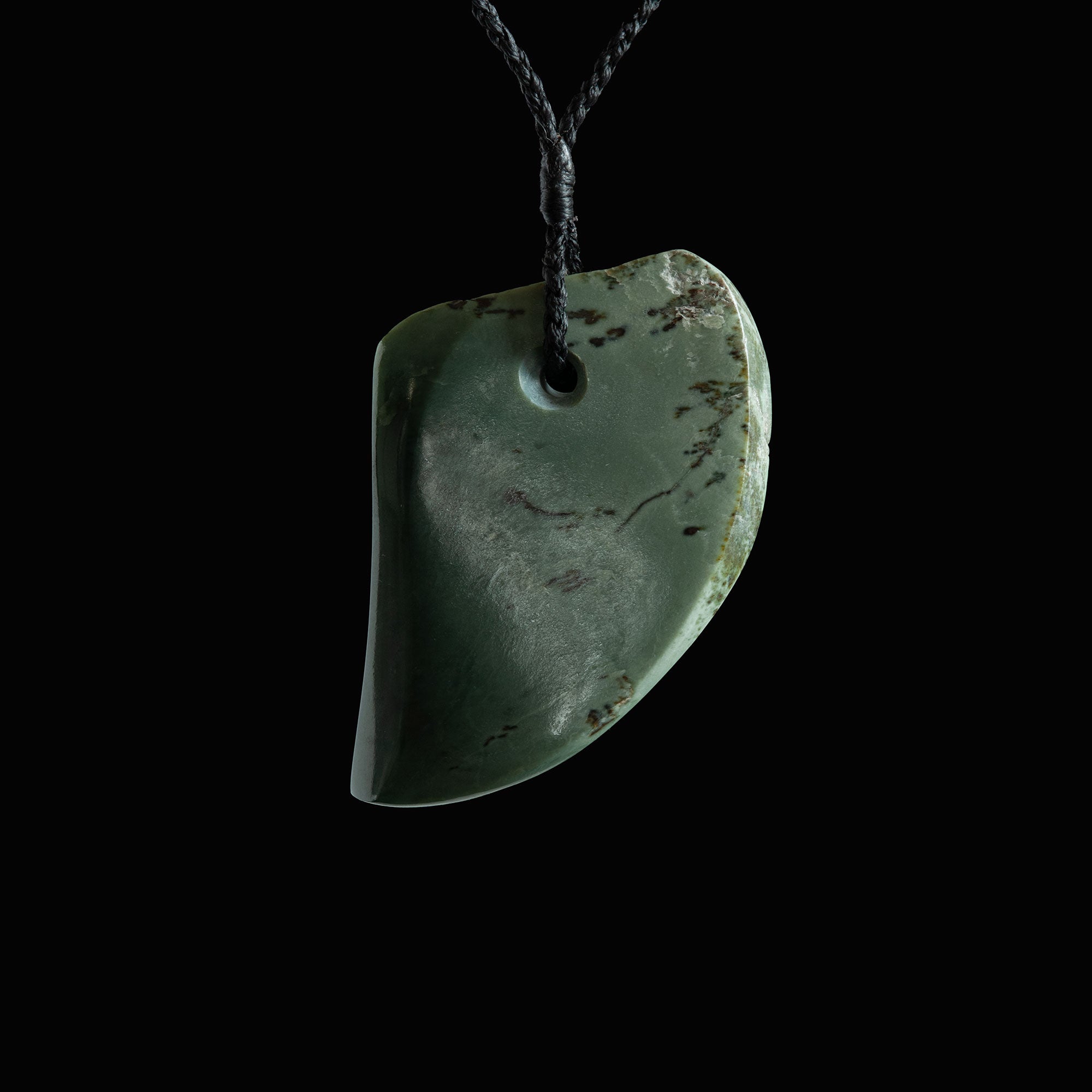Rimu Range Jade Freeform pendant by Nick Balme-0