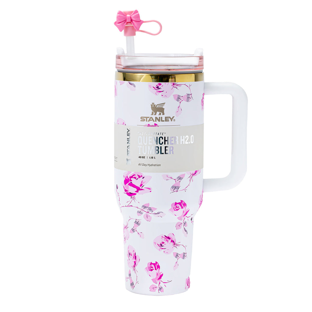 Stanley Pink Rose Garden Tumbler [Limited Edition]-2