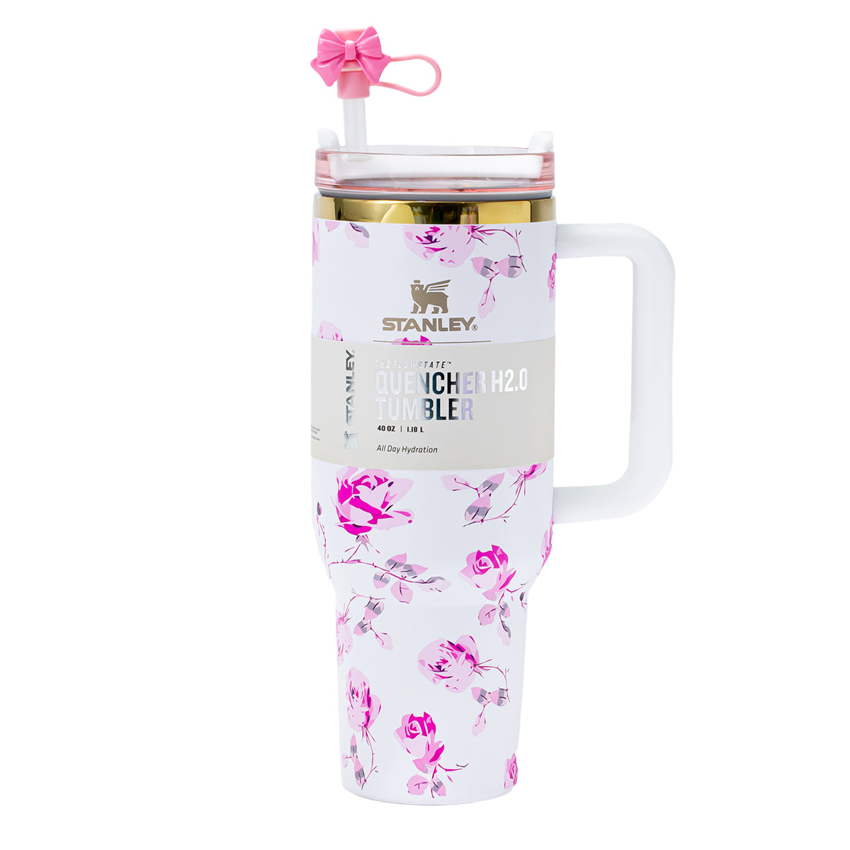 Stanley Pink Rose Garden Tumbler [Limited Edition]-2